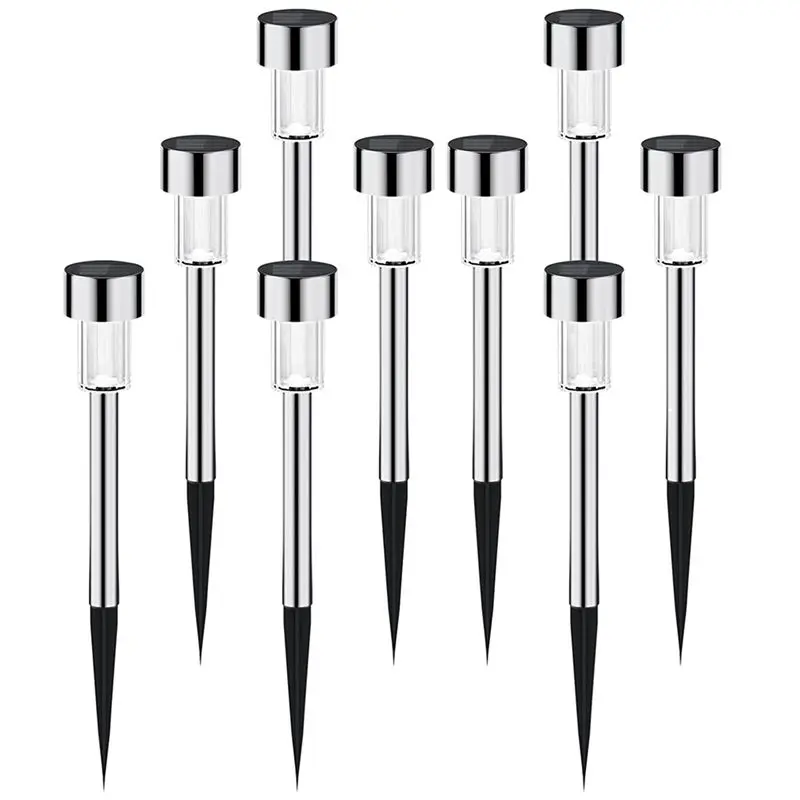 

Солнечные светильники TFORU для улицы, 12 шт., садовые светильники на солнечных батареях, ландшафтное освещение для дорожек, патио, газонов, проездов