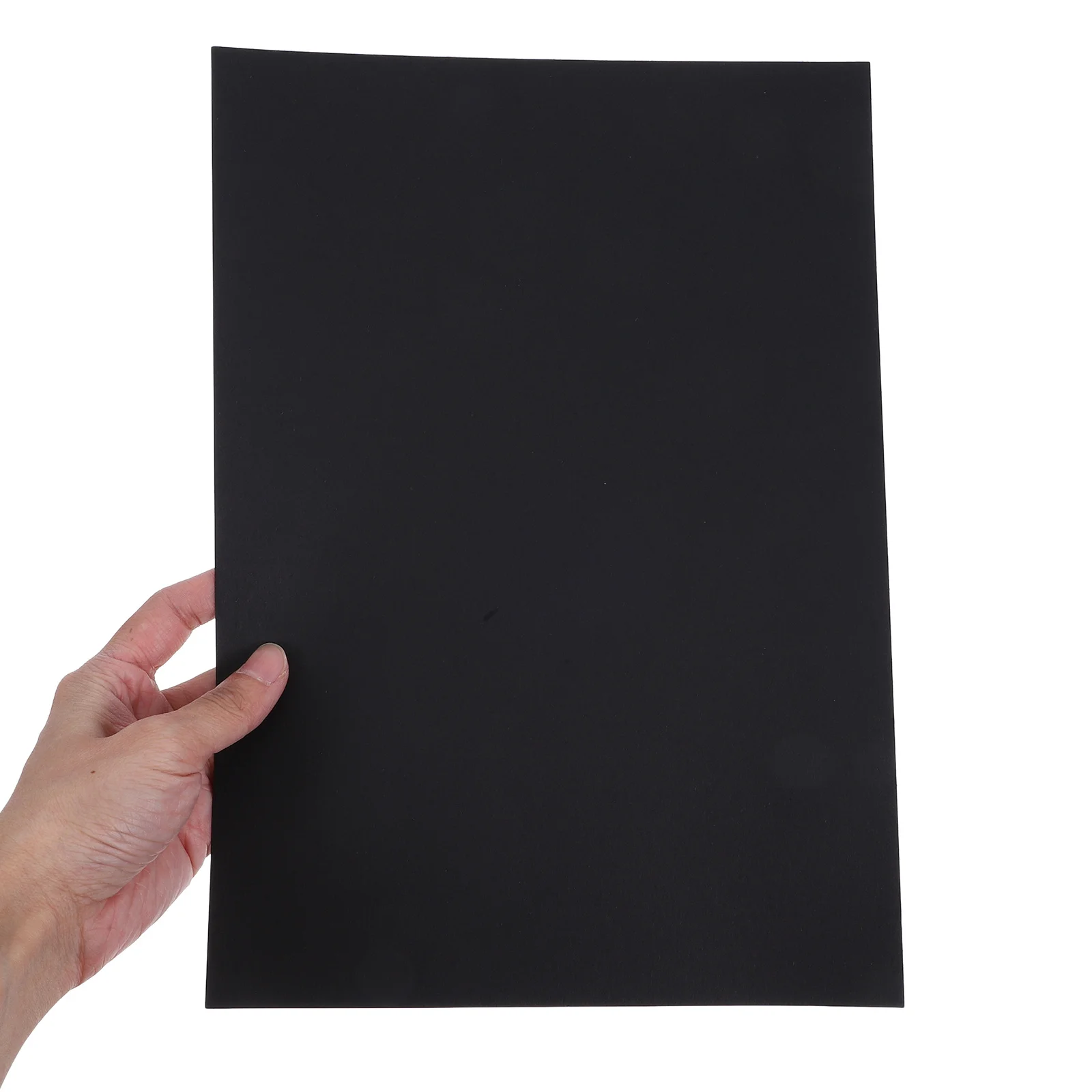 50 ورقة من الورق السميك باللون الأسود لصياغة دعوات البطاقات التجارية ورق أسود بطاقات ملونة #4