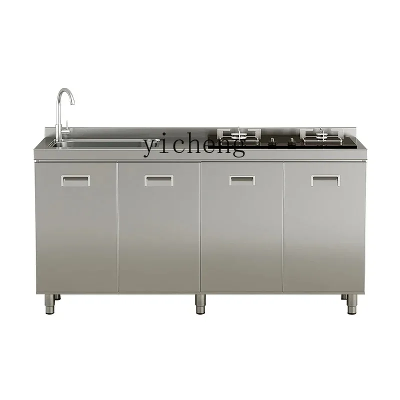 TP-29 stainless steel cabinet kitchen stove integrated cabinet storage kitchen storage cabinet