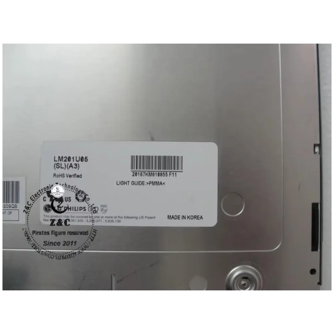 LM201U05  LM201U05-SLA3 LM201U05 (SL)(A1)  LM201U05(SL)(A2) Original 20.1 Inch 1600*1200 LCD for Industrial Equipment for LG
