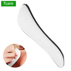 Herramienta raspadora muscular Gua Sha de acero inoxidable, herramienta para pañuelos cicatrices, herramientas de fisioterapia, herramienta para raspar músculos, masajeador de tejidos blandos
