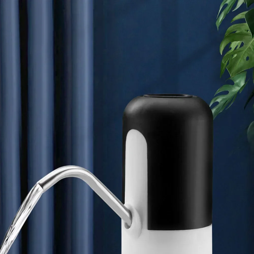 مضخة توزيع مياه قابلة لإعادة الشحن عبر USB، مستخرج مياه برميل، حل فعال لضخ المياه، مثالية للمنزل أو المكتب