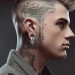 316L Surgical Steel Skull Shape Heavy Ear Weights Large Gauge Hoop Earring Piercing Ear Taper Piercing Body Jewelry