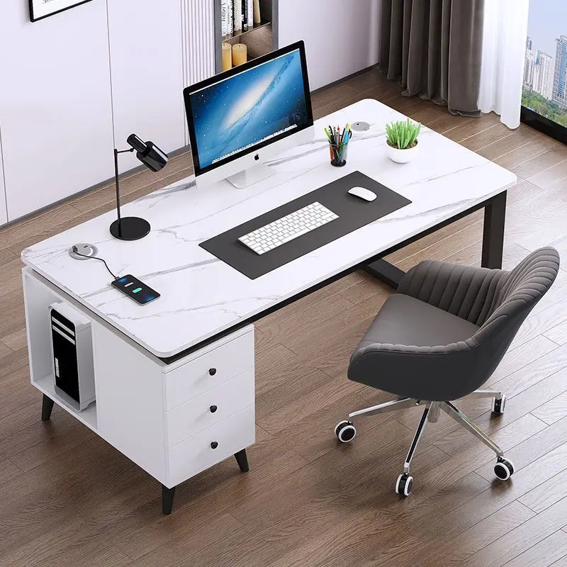 &Hot Sales Modern Corner Wholesale Factory Price Hotel Business Simple Design Desk Computer Table Desks for Home