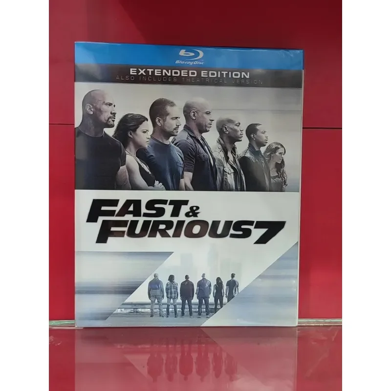 Fast and Furious 7 BD Blu-ray Disc High Definition Movie Collection