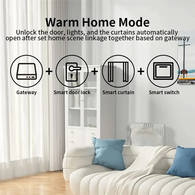 ABMF-Tuya Multi Mode Zigbee Bluetooth Gateway Hub For Google Home Multi Mode Zigbee Gateway EU Plug