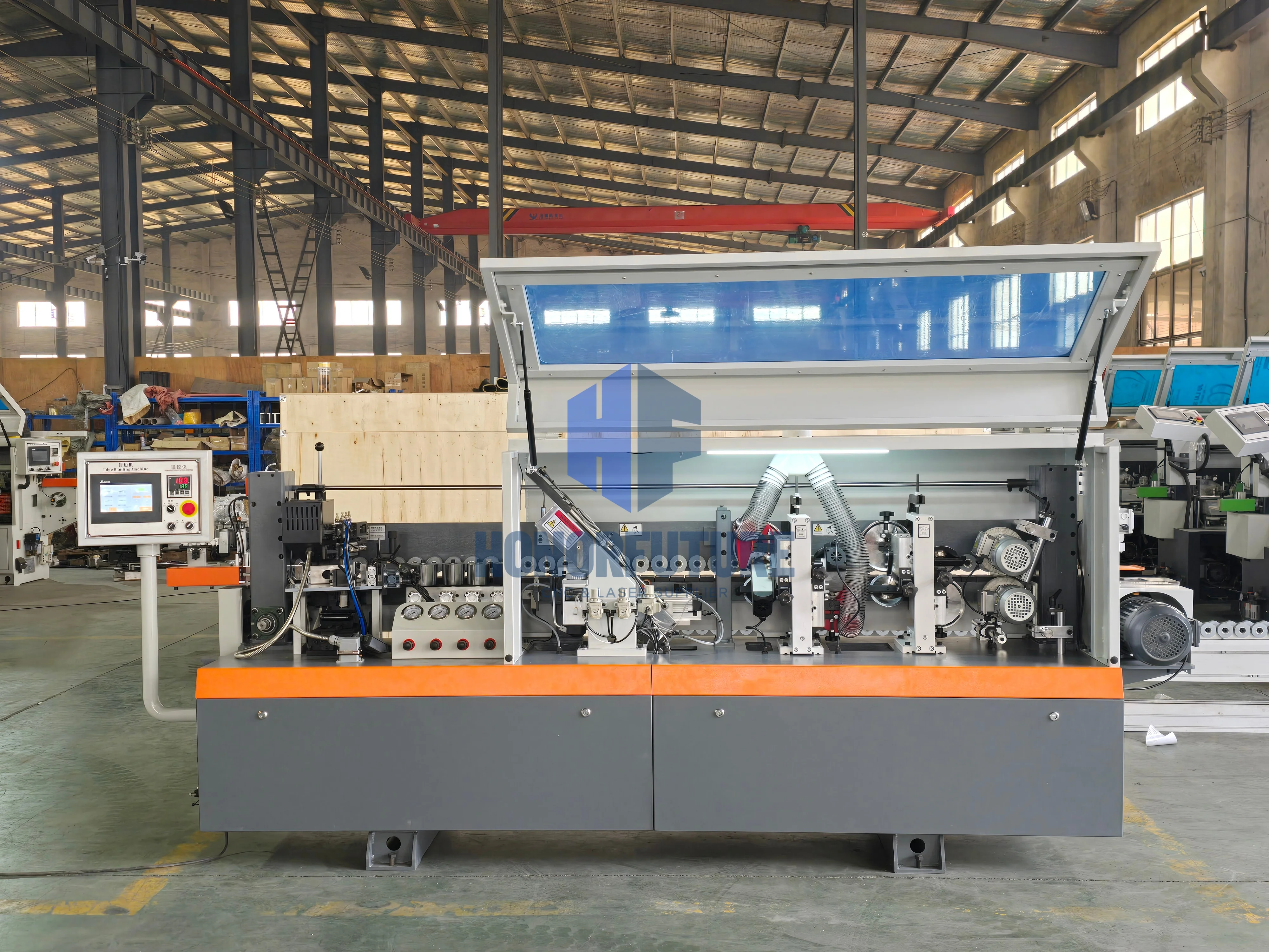 Automatic Edge Bander Machine High Precision for Woodworking Panel Edge Sealing and Furniture Production
