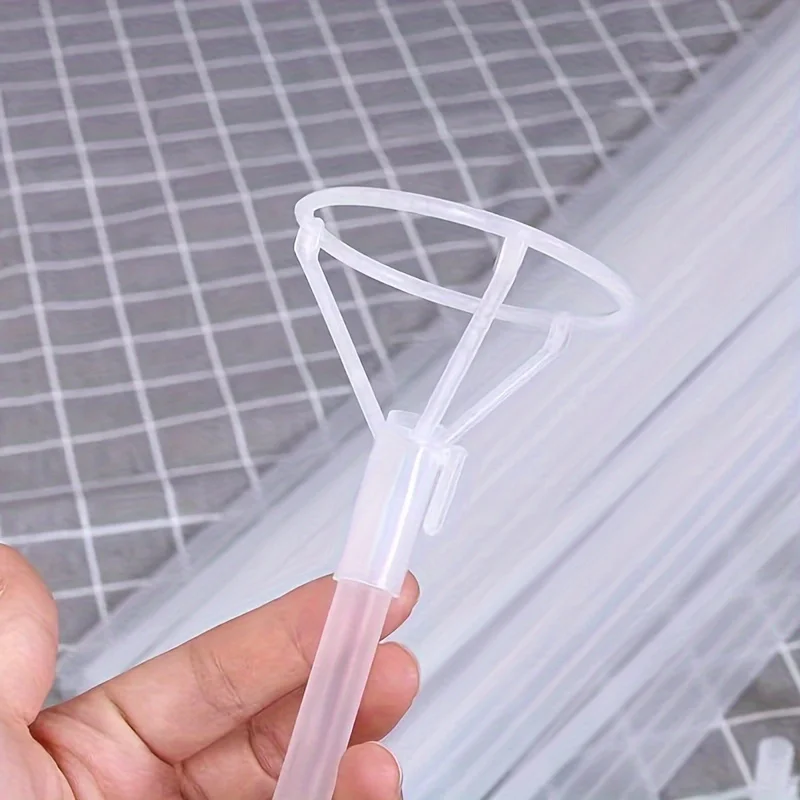 50PCS Transparent Bobo Balloon Stick Stand with Cup - Perfect for Wedding, Valentine's Day, Party, and Event Decoration view 6