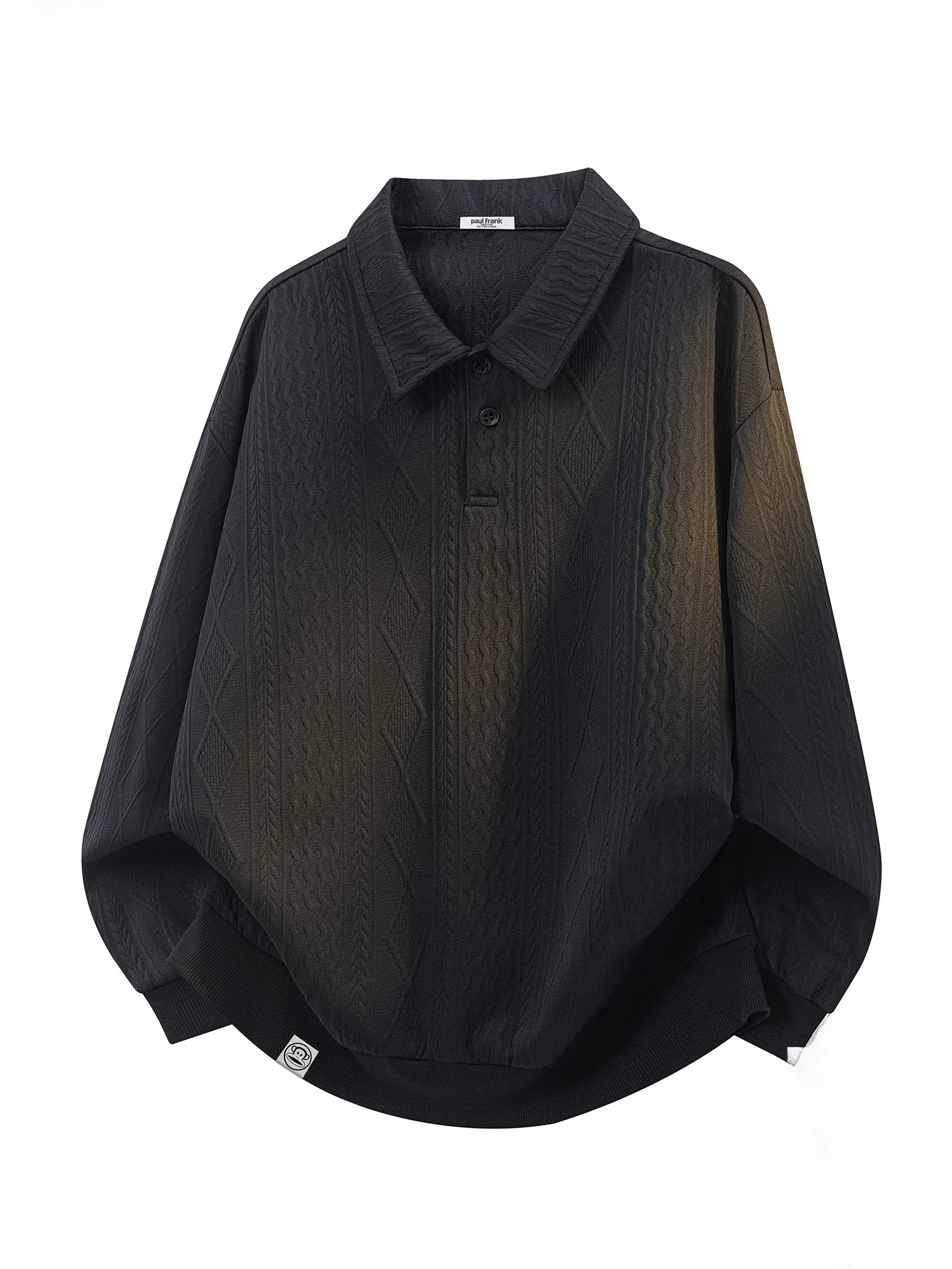 

Мужская толстовка Paul Frank с цветочным принтом, свободного кроя, повседневная, с длинным рукавом, удобная, из полиэстера, в американском стиле, молодежная мода