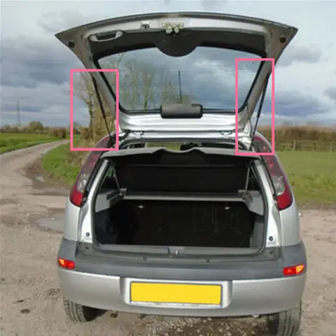 2 पीस/सेट लिफ्टगेट हैच टेलगेट लिफ्ट सपोर्ट स्ट्रट वॉक्सहॉल कोर्सा सी 2001 2002 2003 2004 2005 2006 कार एक्सेसरीज़ के लिए 10 best sales ओपल कोर्सा 2003 - №6