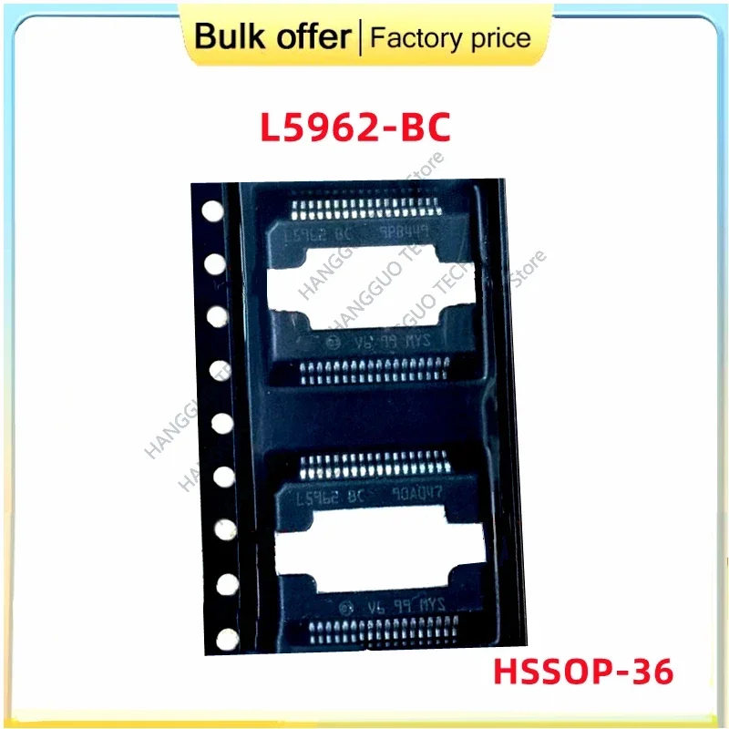 

5pcs/Lot Original L5962BC L5962BC HSSOP-36 automotive chip power amplifier audio IC chip