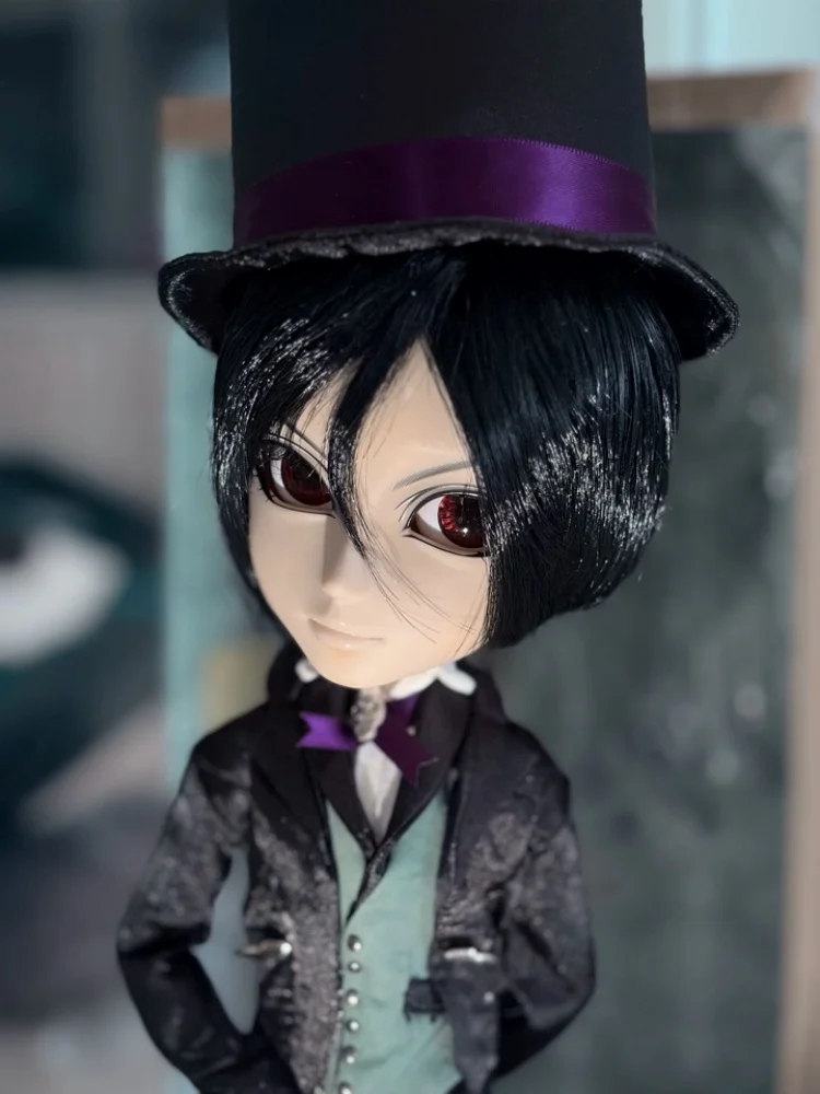 Groove Pullip Doll Michaelis Black Butler Demon Collectible Fashion Doll Action Figure For Anime Fans Collection Display