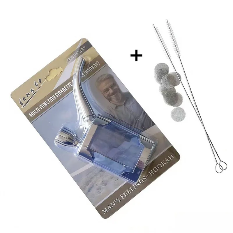Complete set Cleanable Reusable Smoking Pipe Microfilter Reduce Tar Tar Filtration Healthy water Smoke Pipe Smoking Accessories