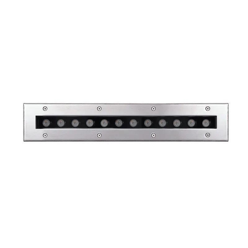 Imagem -04 - Long Strip Ip67 Waterproof Jardim Led Underground Light 5w 9w Outdoor Enterrado Path Spot Recessed Retângulo Luz Aço Inoxidável