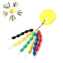 30pcs/Group Float Stops Line Rubber Stoppers Beads Rig Buffer Anti-collision Blocking Beans Connector Fishing Bobbers Tool