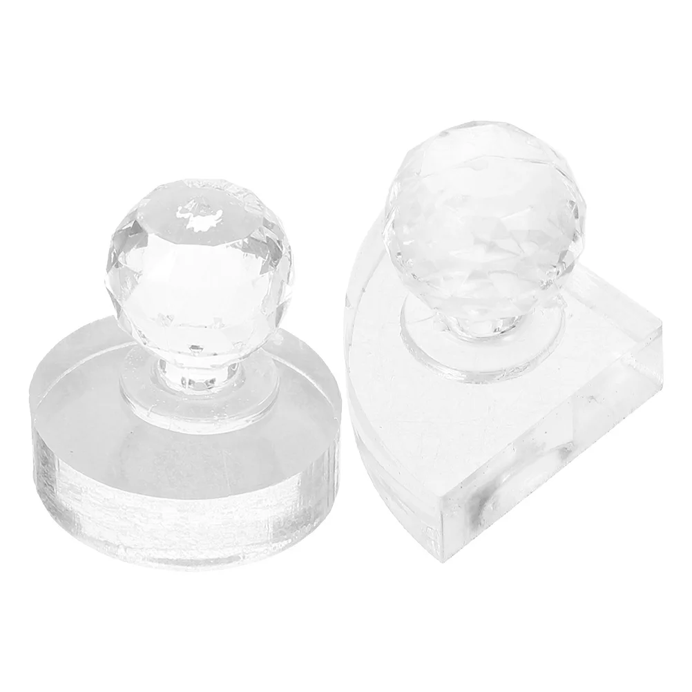 2 Stuks Oogschaduw Drukken Stamper Ronde Vorm Poeder Druk Tool DIY Make-up Repareren Tool Oogschaduw Palet Seal