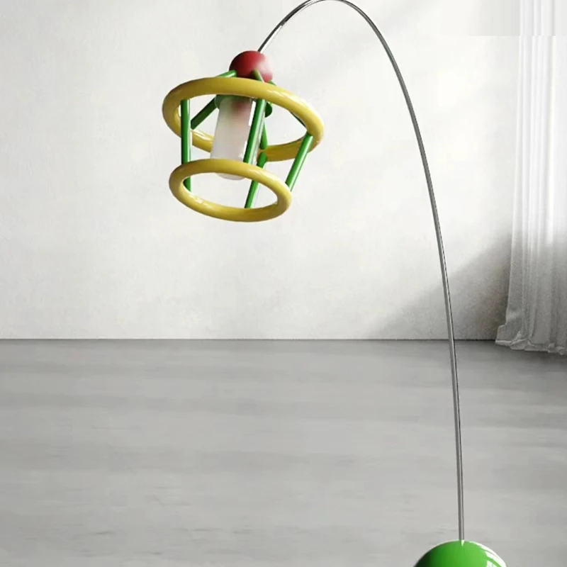

Cloud Floor Lamp Children's Room Boy Girl Cartoon Dopamine Desk Lamp Vertical Advanced Sense Fishing Lamp