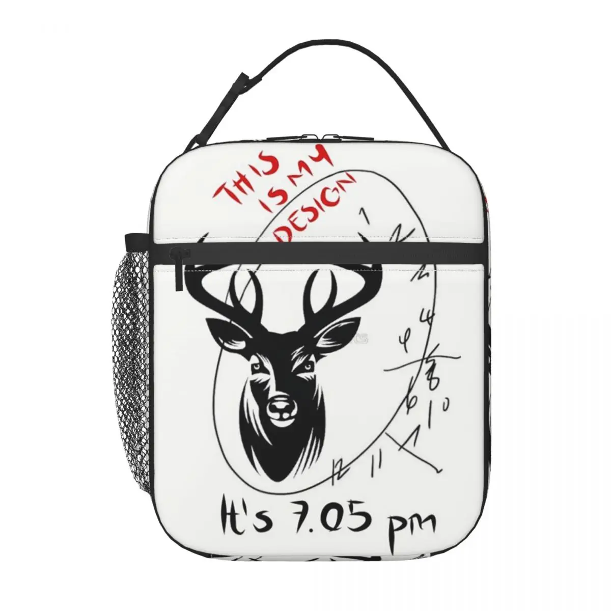 Hannibal Mads Mikkelsen Insulated Lunch Bag for Women Children Leakproof Food Boxes Thermal Lunch Box Tote