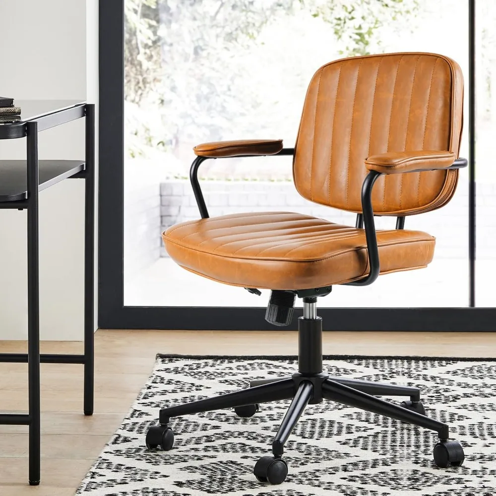 مكتب كمبيوتر Huuger قابل للعكس على شكل حرف L مع أدراج، مكتب ألعاب مع أضواء LED ومنافذ طاقة، مكتب مع مساحة تخزين