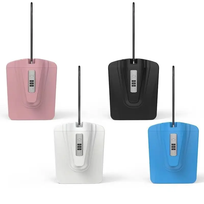 Mini Outdoor Portable EDC Password Lock Storage Box Waterproof Jewelry Key Cash Hidden Safe Tool