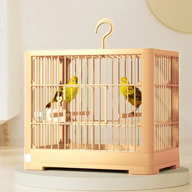 

Bird Cages Parrot Habitat Pet House With Easy-Clean Pull Out Tray Folding Pigeon Box accessories for cages Pet Supplies