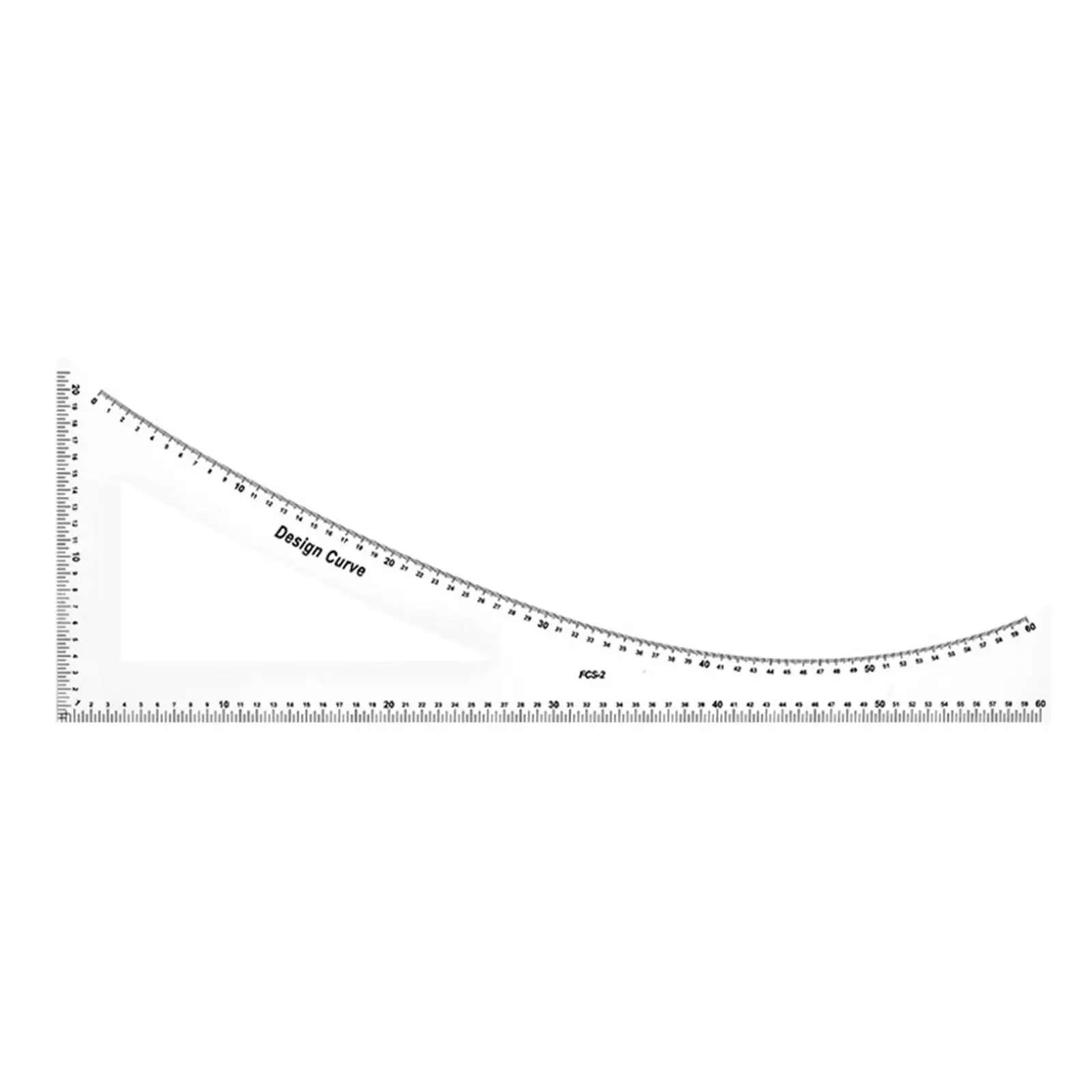 French Curve Ruler Measure Pattern Template Making Tailor Tool Acrylic Dress Curve Rulers Metric Fashion Design Sewing Ruler