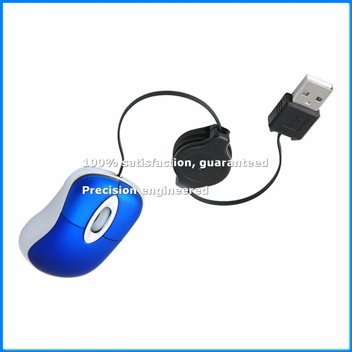 3PCS Wired Mouse Retractable Mouse Corded Mouse Mini Mouse USB Optical Mouse Wired Mouse for Computer Laptop PC-A07G