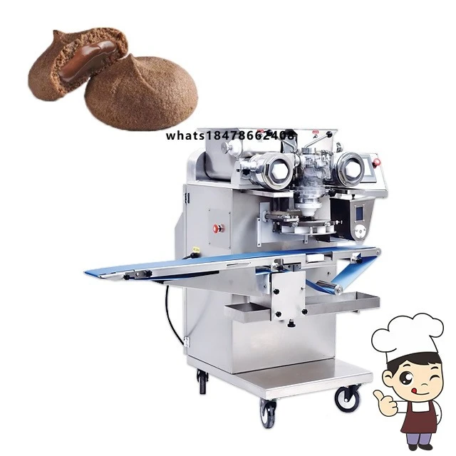 SY-800 Multi Function Automatic 304 Stainless Steel Chocolate Sandwich Biscuit Making Machine Cookie Making Machine
