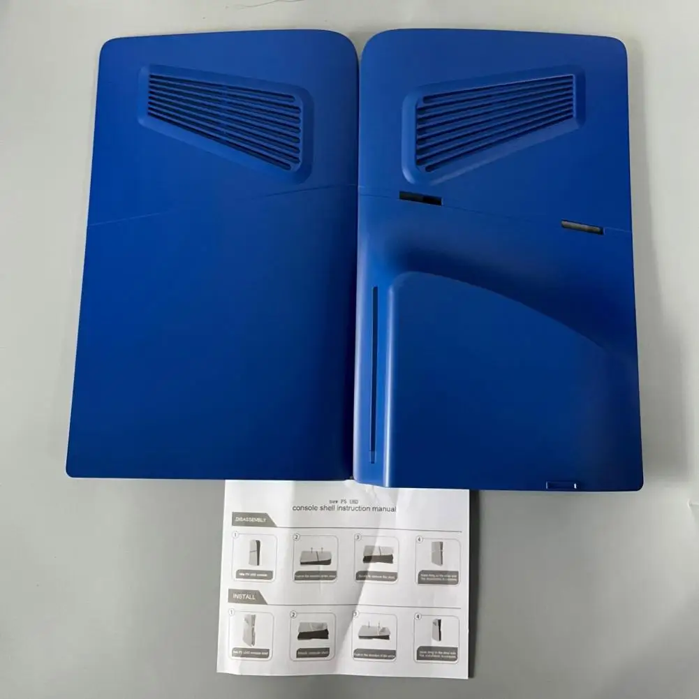 Carcasa de Host de juegos para consola de juegos Ps5 Slim, carcasa protectora de Host de juegos delgada, a prueba de polvo, a prueba de golpes para óptimo