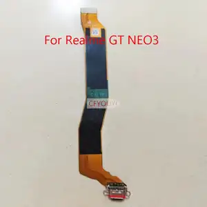 Bilashmart USB Charging Dock Flex Cable Realme GT Neo 2 3 NEO2 NEO3 USB Charger Port Connector Flex Replacement Parts