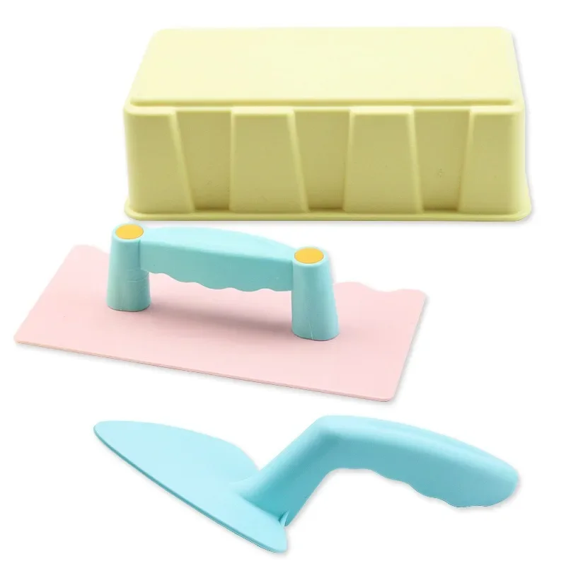 Beach Toy Children Play Sand Toy Shovel Sandbox Brick Walls Molds Castle Building Tools Summer Outdoor Play Beach Game for Kids