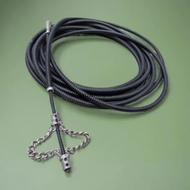 Drain Cleaner Machine 5/10m Flexible Spring Dredger With Extension Rod Kitchen Bathroom Sewer Pipe Plumbing Cleaning Tool