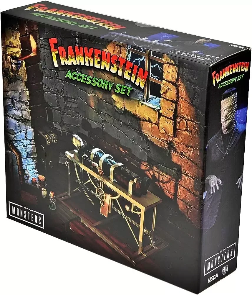 

Набор аксессуаров для экспериментальной кровати NECA Frankenstein, реквизит для сцены, фигурки, Классические фильмы, охватывающие коллекционные модели, игрушки для мальчиков, подарки