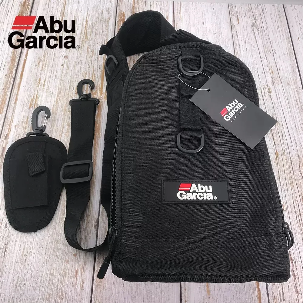 Original Abu Garcia Luya Schultertasche, Umhängetasche mit mehreren Schnallen, Aufbewahrungstasche aus Oxford-Gewebe, Outdoor-Multifunktionsrucksack – Detail 2