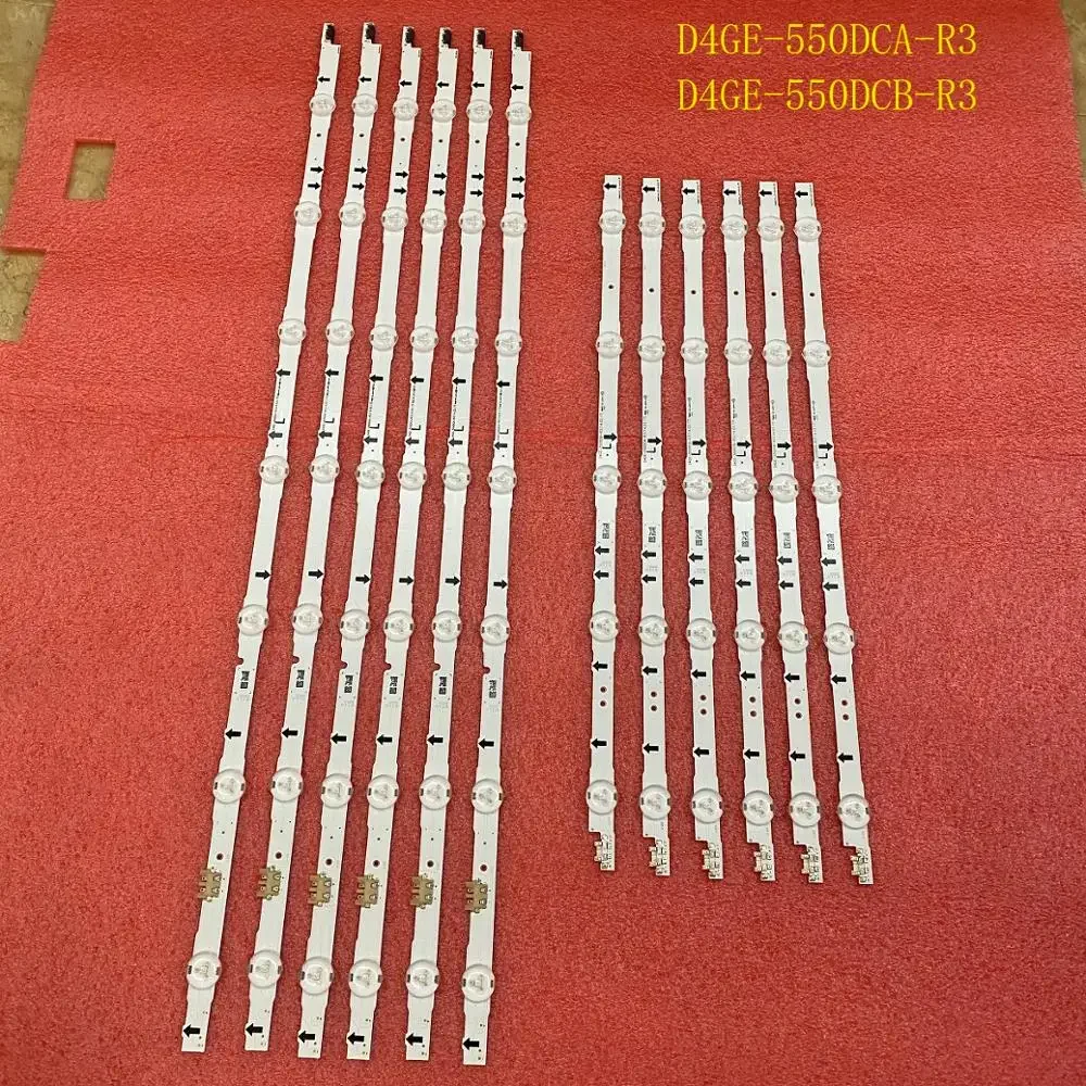 1set LED Strip For Samsung UE55H6690SV UE55H6700SL UE55H6700ST UE55H6740SV UE55J6100AK UE55J6100AW UE55J6250SU UE55J6272SU