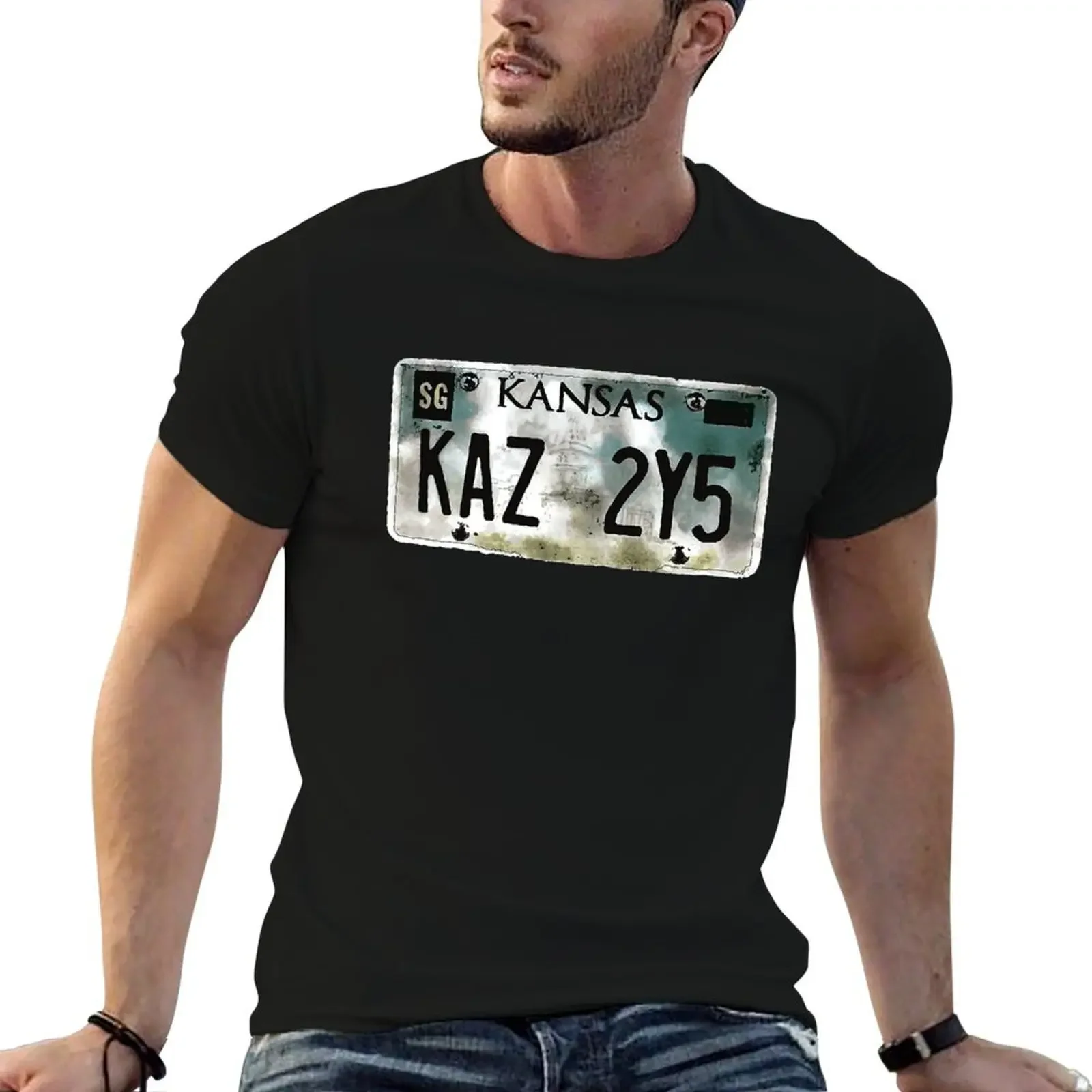 

Kansas Kaz 2Y5 T-Shirt essential t shirt Louboutins shirts graphic tees clothes for men