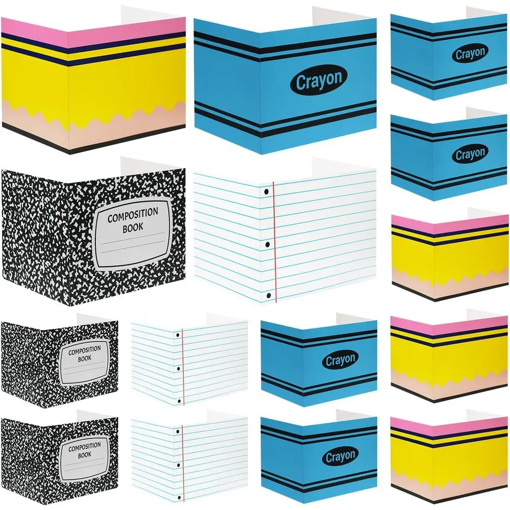 

24 шт. школьная защитная панель для конфиденциальности, прочная и долговечная офисная перегородка для учебы, тестовая перегородка для учителей и студентов, прочная