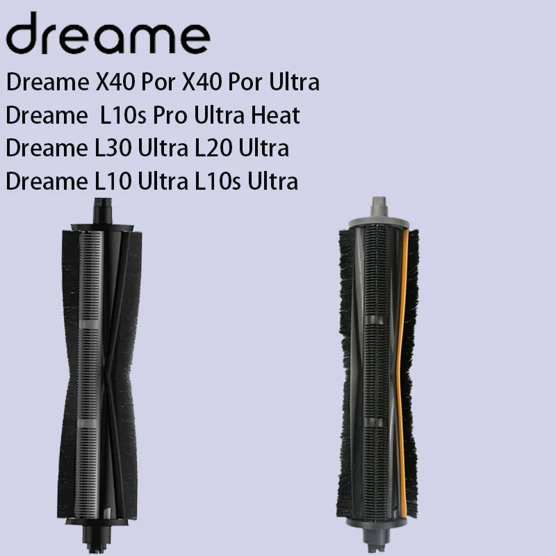 Dreame X40 Ultra L10s Pro Ultra Heat L30 Ultra L20 Ultra L10s Ultra Vacuum Cleaner Hair Anti-Tangle Roller Brush Accessories