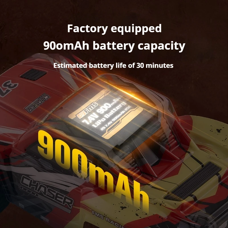 FMS New 1/24 FSC24 CHASER 4WD 2.4G Brushed RTR RC Electric High speed Short Card Drift Model Remote Control car Adult Boy Toy