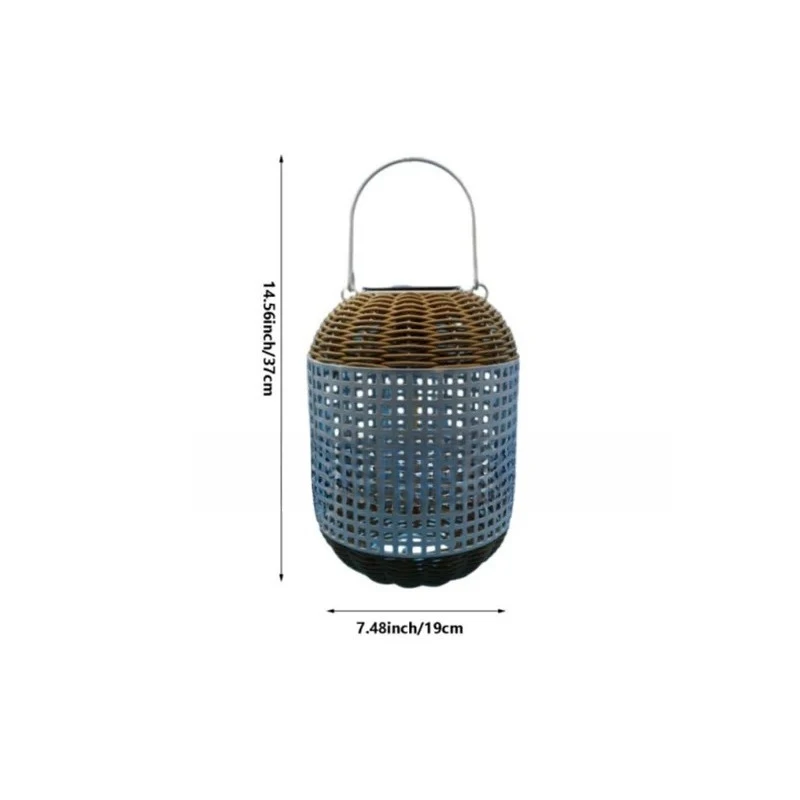 Solar Lawn Light Waterproof Charging Braided Light Portable Garden Light Balcony Atmosphere Floor Lamp