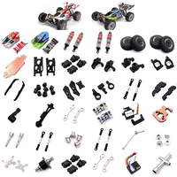WLtoys 1/14 Auto Screw Box Steering Lever Rocker Arm C Seat Tire Cardan Shaft Steering Disc Shock Absorber ESC Accessory 144001
