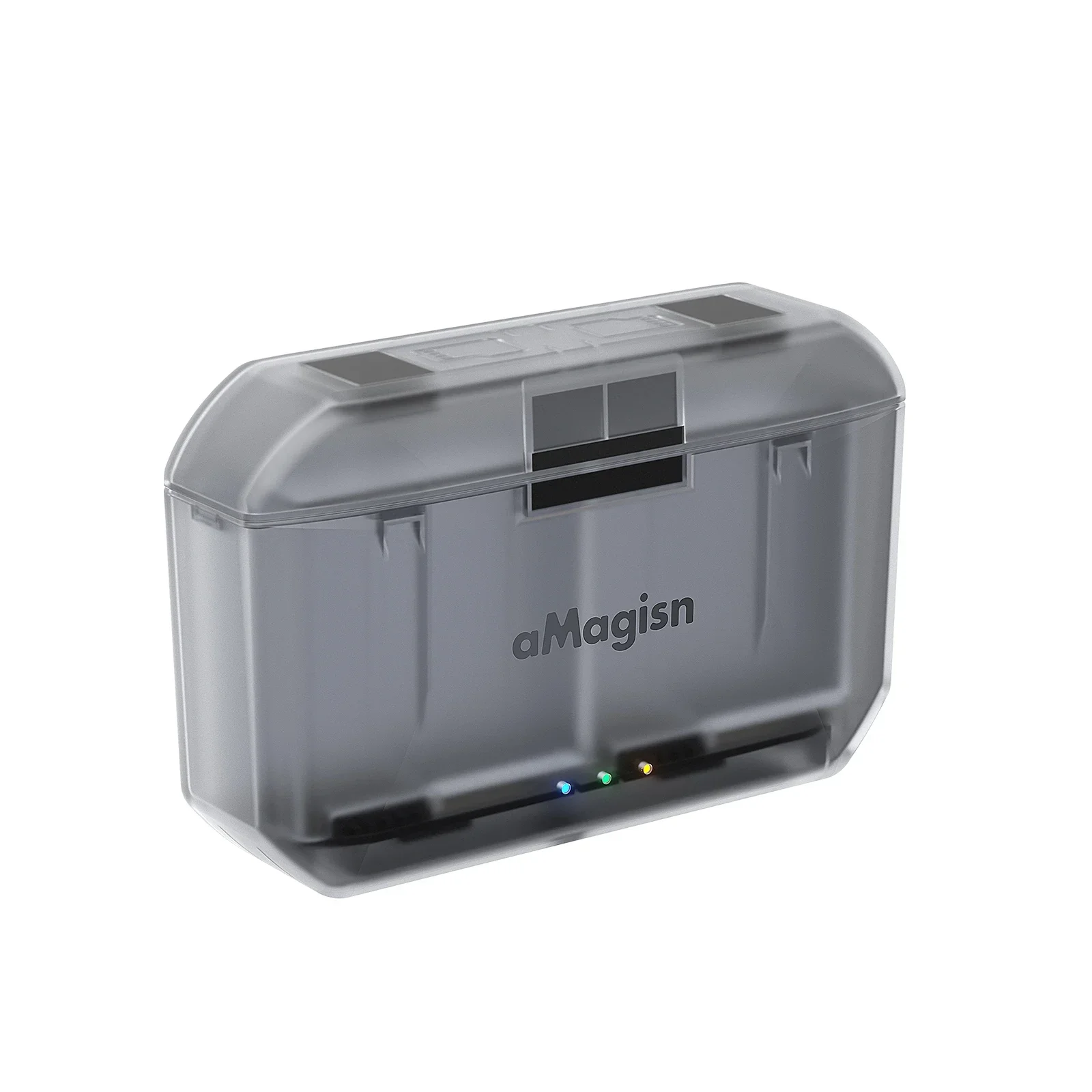 Camera Battery Charging Box for DJI Action 5 Pro/4/3 /OSMO 360 ,Portable Smart Battery Fast Charging Case Accessory