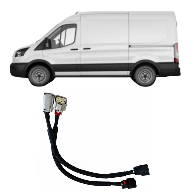 

2pcs Car Tail Light Harness For Ford Transit Mk8 Tipper Pair Of Tail Light Lamp Wiring Looms Auto Parts Tail Light Assembly