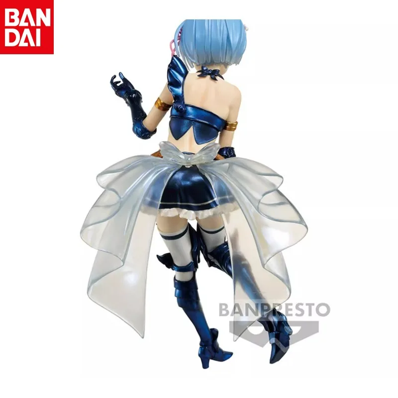 BANDAI Brand New Genuine Restarting Life in Another World Rem Maid Armor Figure Model in Stock