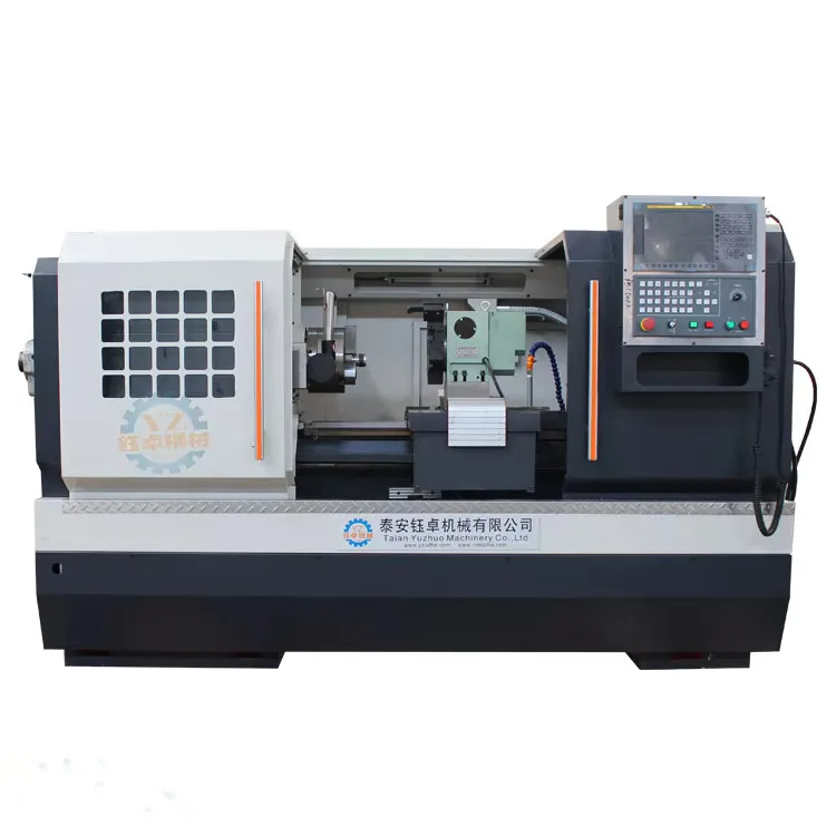 CK6150 CK6160 CK6180 Big Spindle Bore Good Quality CNC Metal Cutting Lathe For Sale