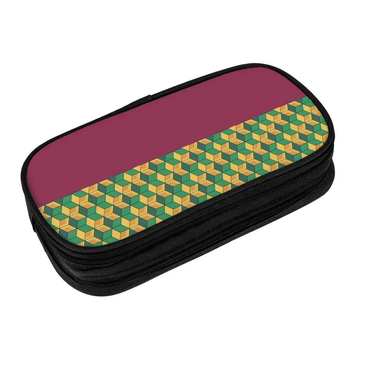 

Tomiokas Anime Demons Slayers Pencil Case Canvas Pencil Pouch Girls Boys Kawaii Large School Pencil Cases Stationery Organizer