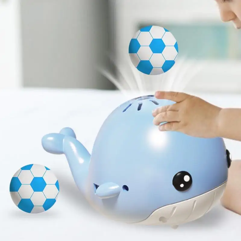 Floating Blow Ball Toys USB Charging Whale Ball Toy Ball Blower Toddler Toy Balls Balancing Game Cute Balance Blowing Toys For