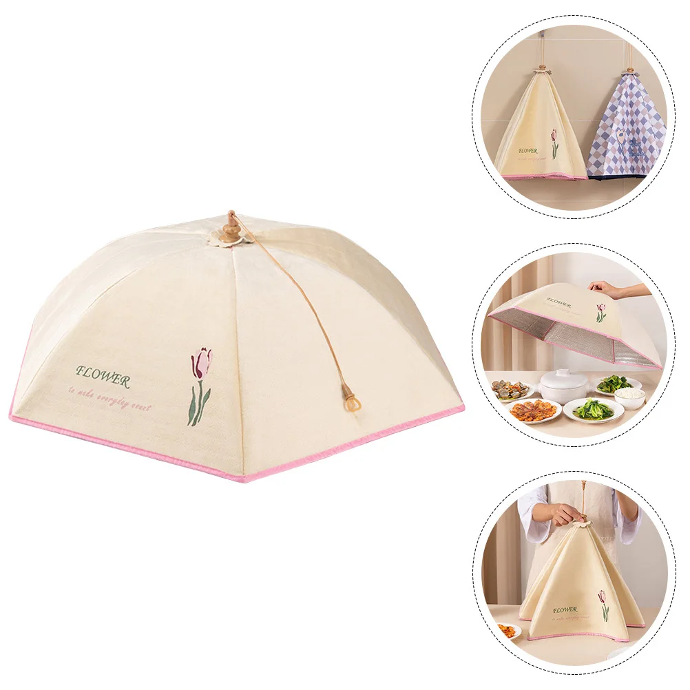 

Portable Food Cover Tent Special Materials Lock Temperature Easy Open Close for Home Kitchen Table Protection Food Cover