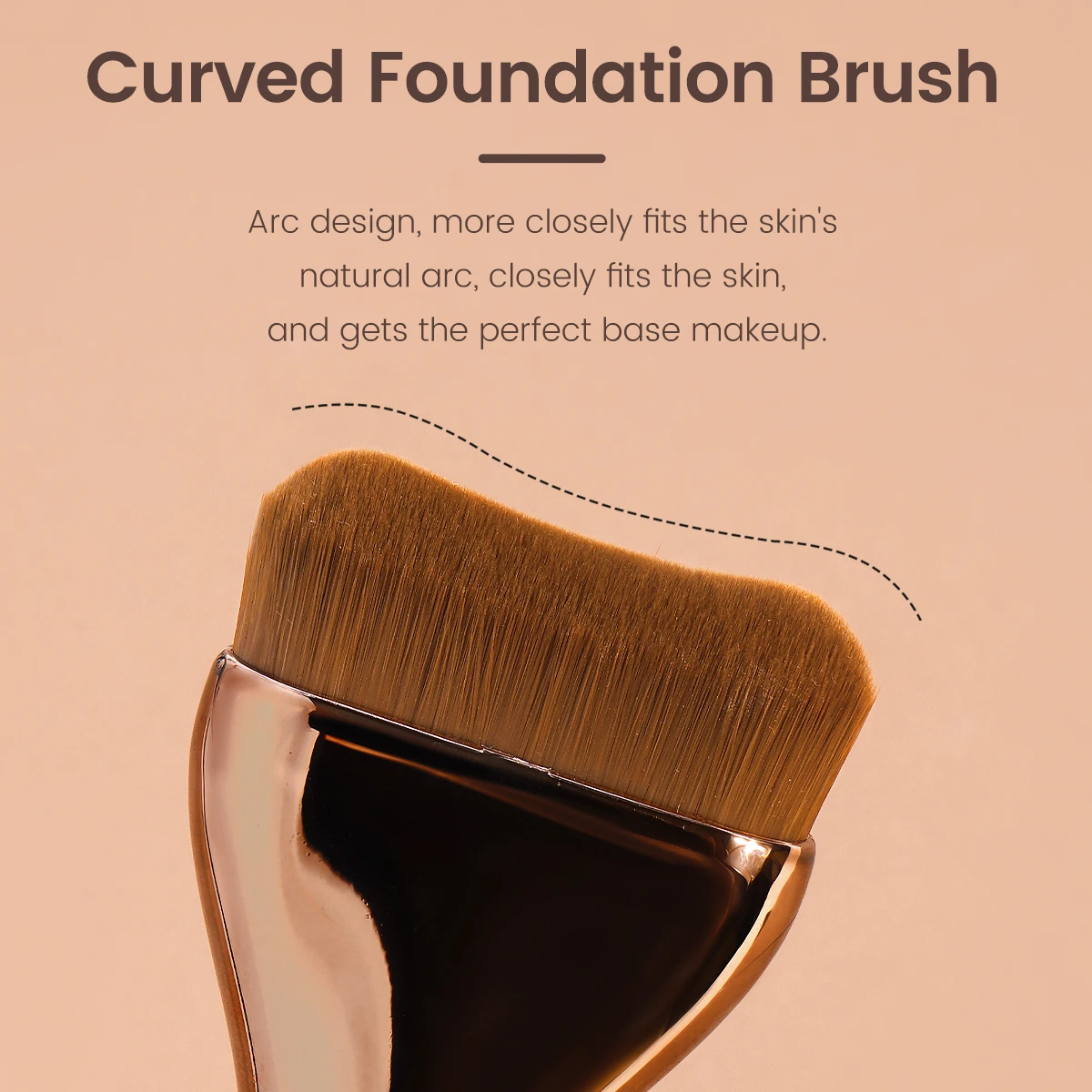 Juego de brochas de maquillaje para base, 2 uds., pincel ultrafino para máscara superior para crema líquida, cosméticos, herramienta de belleza para mezclar, maquillaje de regalo Premium