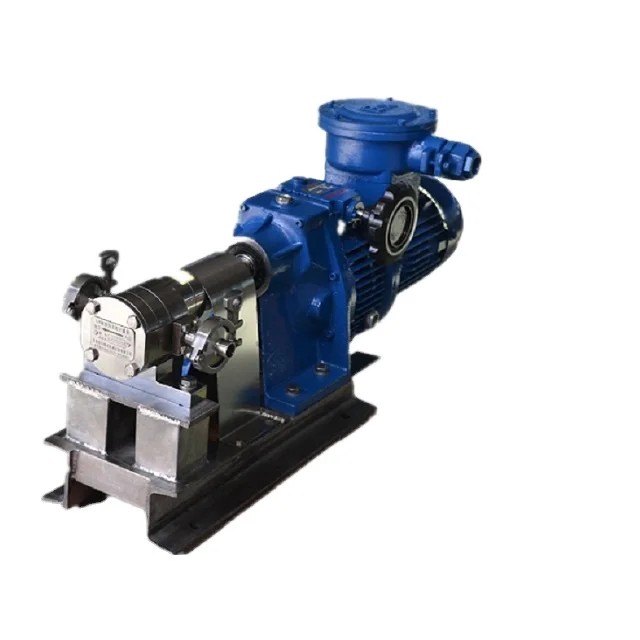 High-quality stainless steel gear pumps for long-term use Excellent reliability Different mechanical rotary